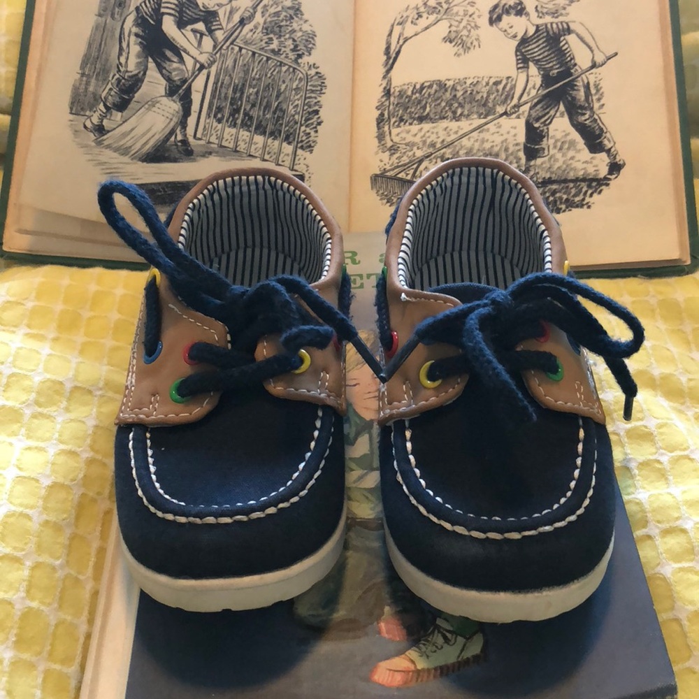 SOLD H&M Colorful Boat Shoes Toddler 6.5